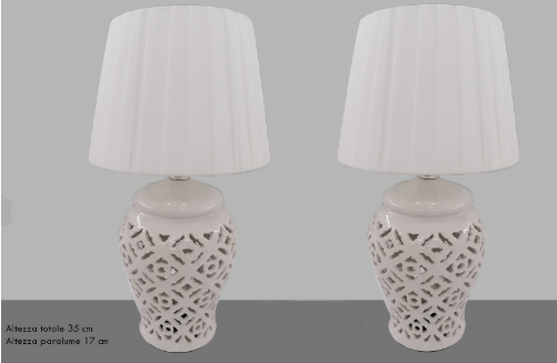 Coppia Lampade da comodino