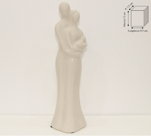 Scultura famiglia
