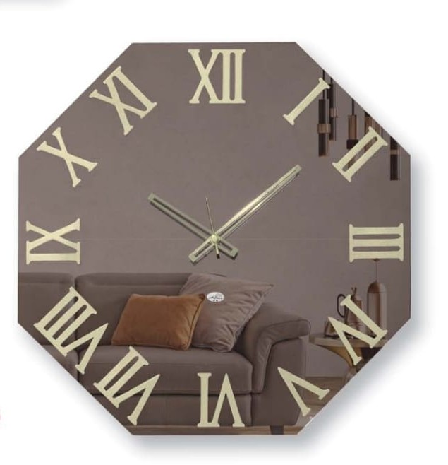 Orologio Ottagono Bronzo