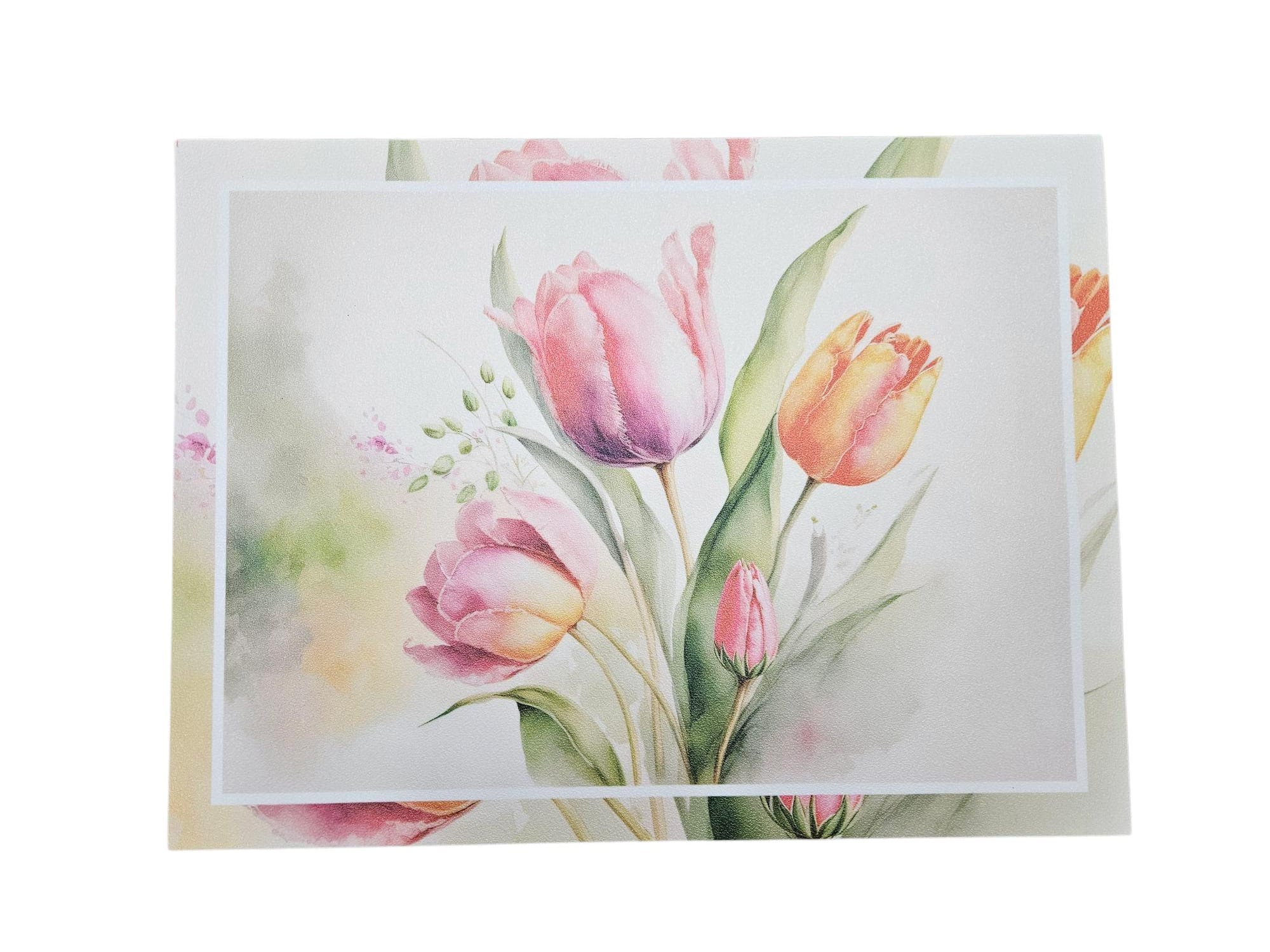 Tovaglietta americana “Tulipani”